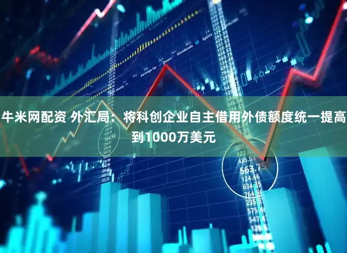 牛米网配资 外汇局：将科创企业自主借用外债额度统一提高到1000万美元